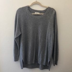 Madewell sweater gray size large